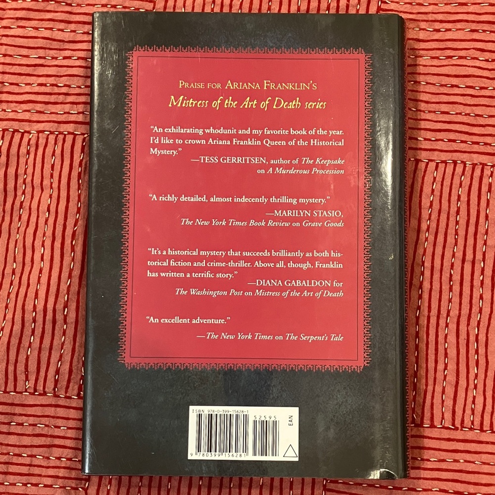 A Murderous Procession by Ariana Franklin hardcover Book - Picture 3 of 16